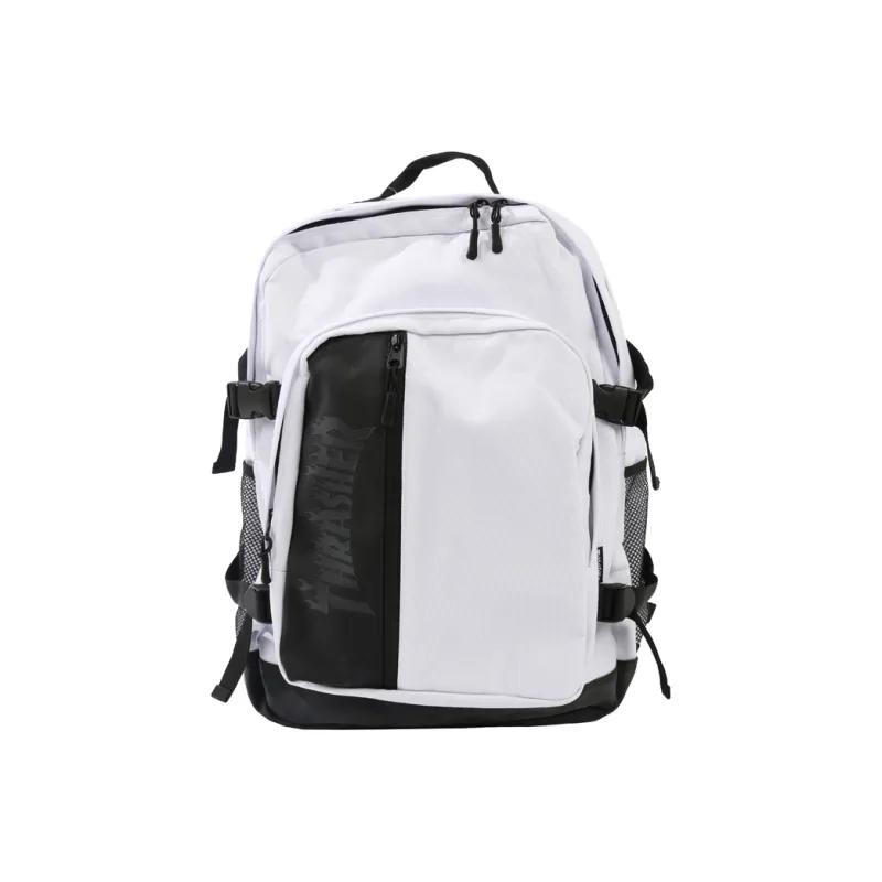 Thrasher Polyester Backpack Regular Unisex White-0