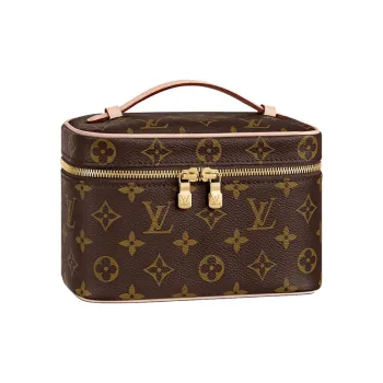 LOUIS VUITTON Nice Beauty Case Monogram Mini Brown