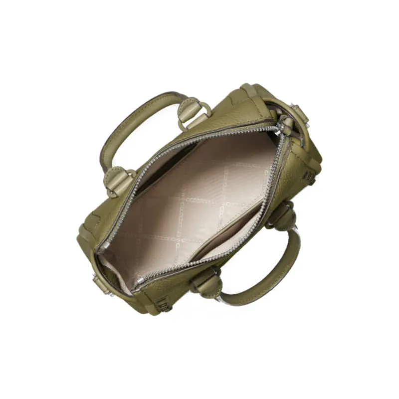 MICHAEL KORS Carine Cow Leather Handbag Shoulder Bag Crossbody Bag Extra Small Women's Light Olive Green-1