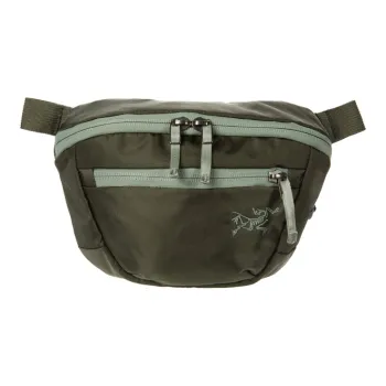 Arcteryx Mantis Nylon Fabric Fanny Pack Sling Bags Regular Unisex Dark Green