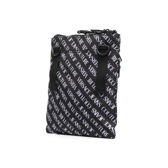 VERSACE JEANS COUTURE Polyamide Square Bag Shoulder Bag Men's Black-3