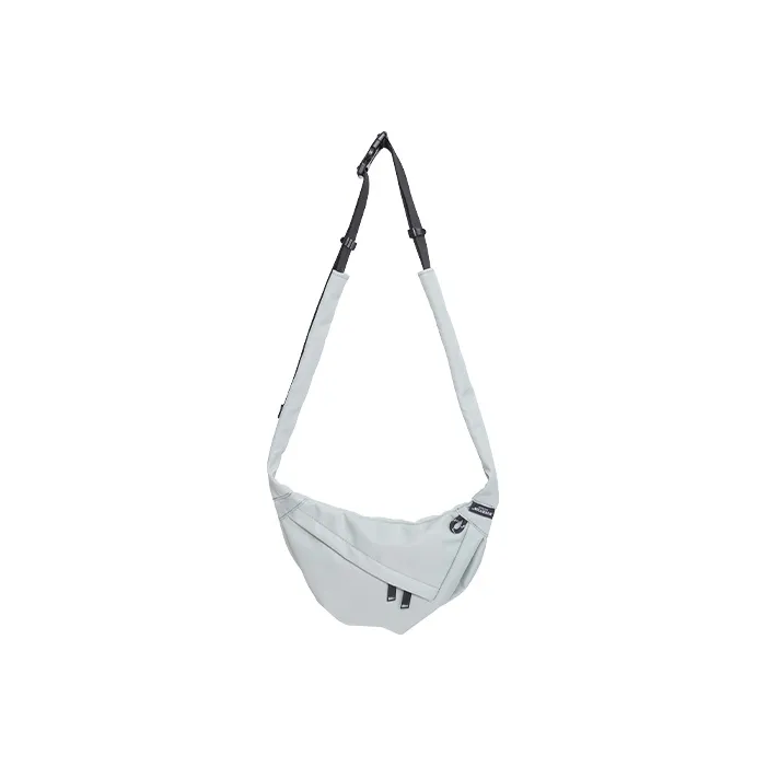 MYEDITION Shoulder Bag, Cell Phone Pouch, Crossbody Bag Nylon Polyester Black/Gray Unisex-22