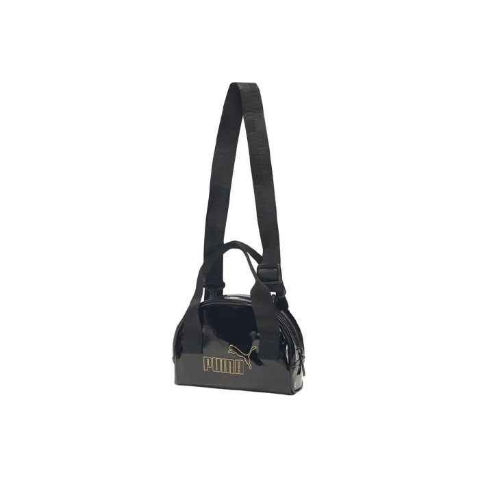 PUMA Artificial Leather One Shoulder Handbag Crossbody Bag Regular Unisex Black-2