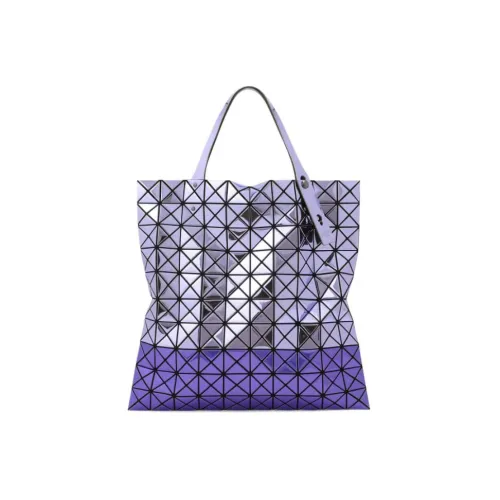 ISSEY MIYAKE Platinum PVC Laptop Bag Tote Bag Shopping Bag Handbag Shoulder Bag Women's Purple