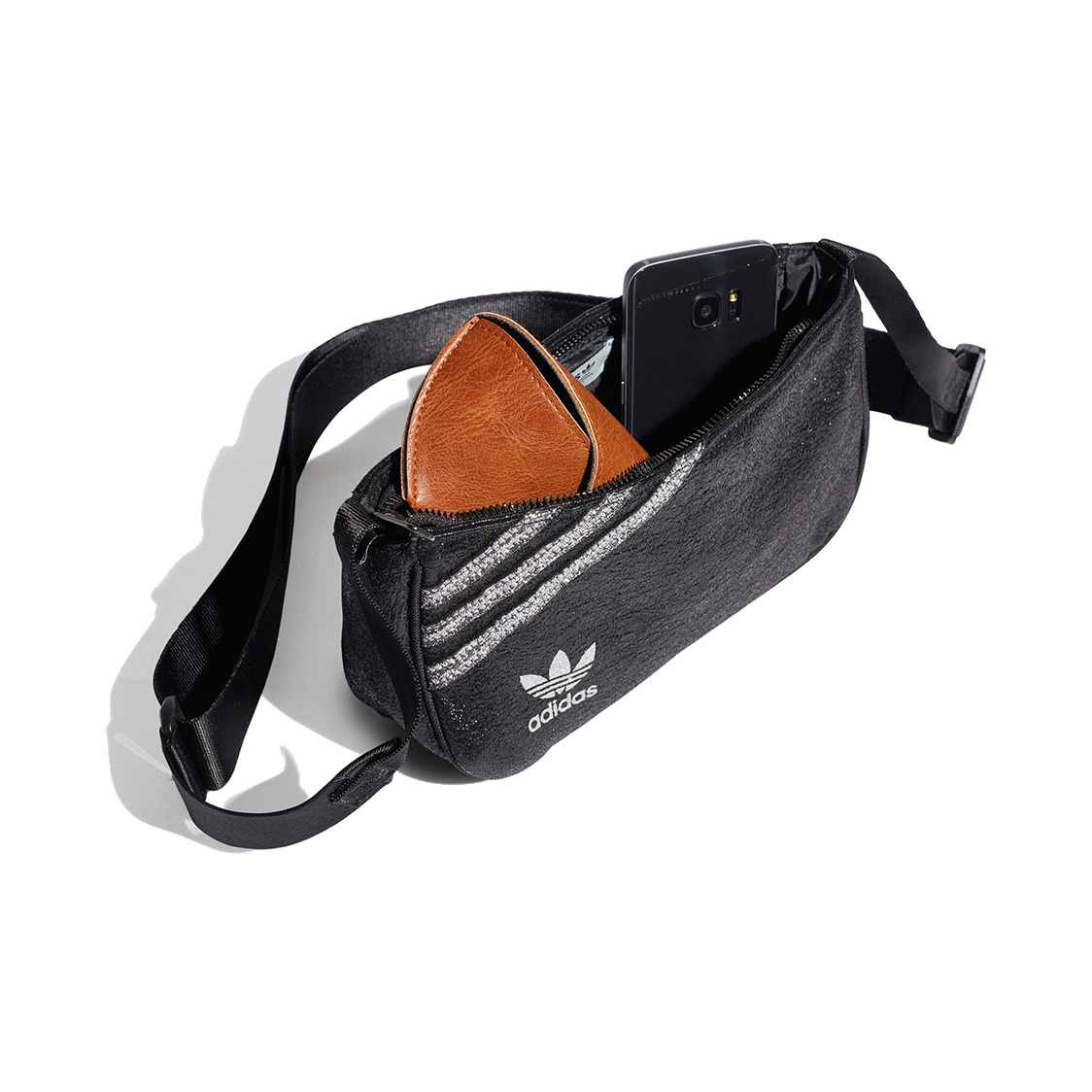 Adidas Originals Crossbody Bags Black - POIZON