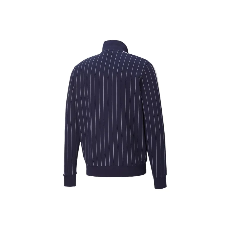 PUMA Jackets Men Tweed Blue-1