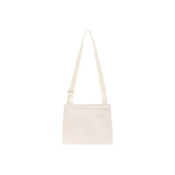 Champion Canvas Canvas Tote Bag Tote Bag Shopping Bag Shoulder Bag Crossbody Bag Unisex Black/Beige-1