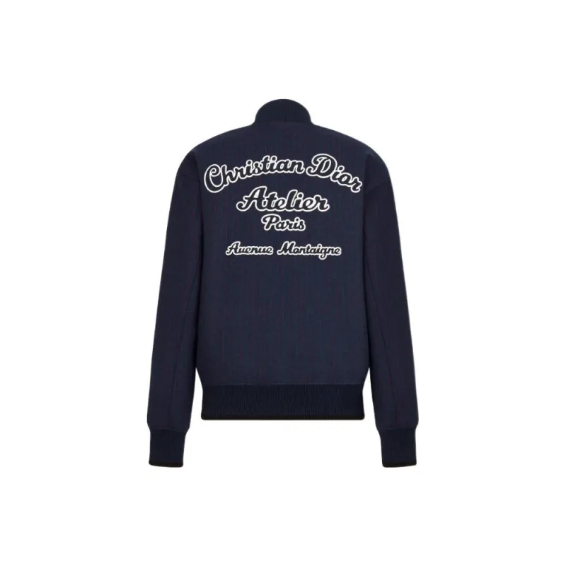 DIOR Jackets Men Blue-1