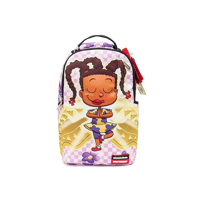 SPRAYGROUND Polyester Backpack Regular Unisex Purple/Sand-0