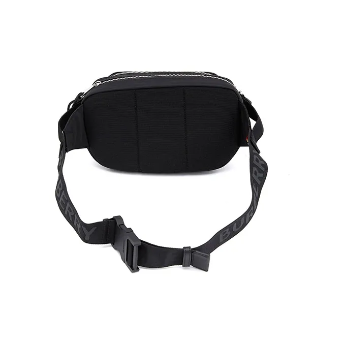 Burberry Fabric Crossbody Bag Sling Bag Fanny Pack Men's Black-3