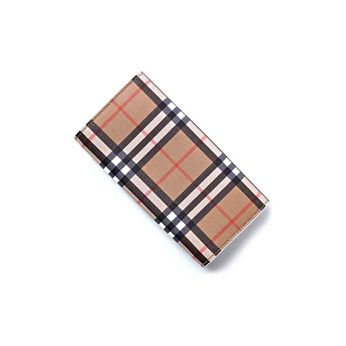 Burberry Vintage Check Wallet 'Tan'-3