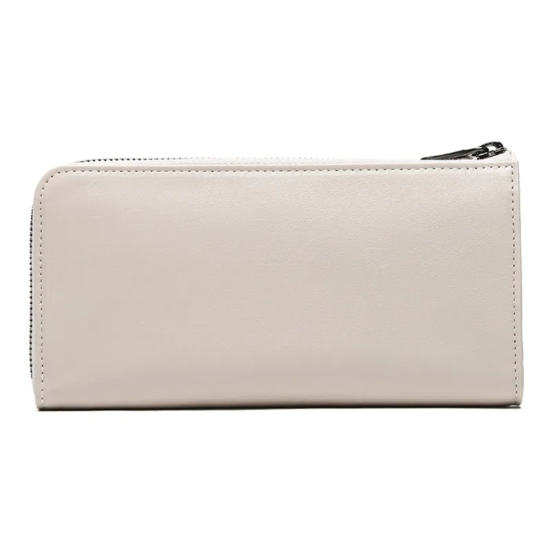LONGCHAMP Le Pliage Sheepskin Wallet Women's Pink White-3