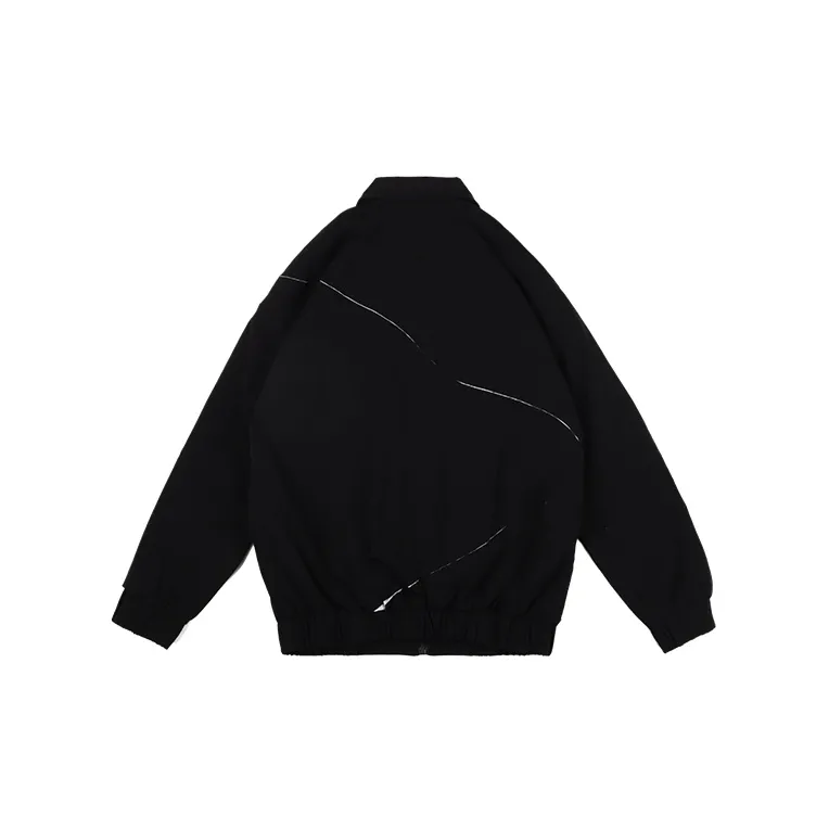 XINYINSU Coach Jacket Spring Autumn And Winter Unisex Black-1
