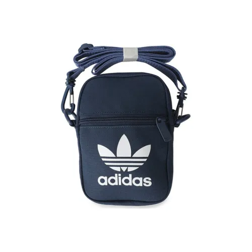 adidas originals Trefoil Single-Shoulder Bag Blue Unisex