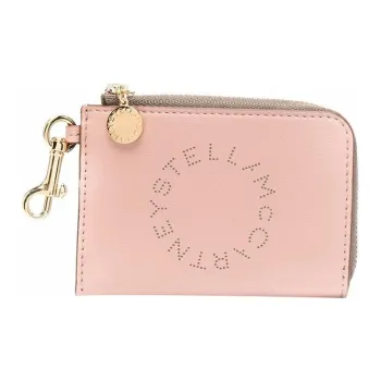 Stella McCartney Logo Perforated Zipped Wallet