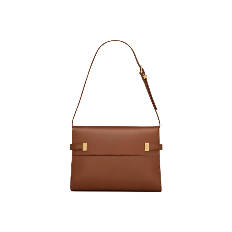 SAINT LAURENT MANHATTAN Leather Crossbody Bag, Shoulder Bag Women's-3