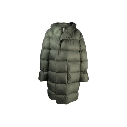 RICK OWENS Parka Coats Men Green