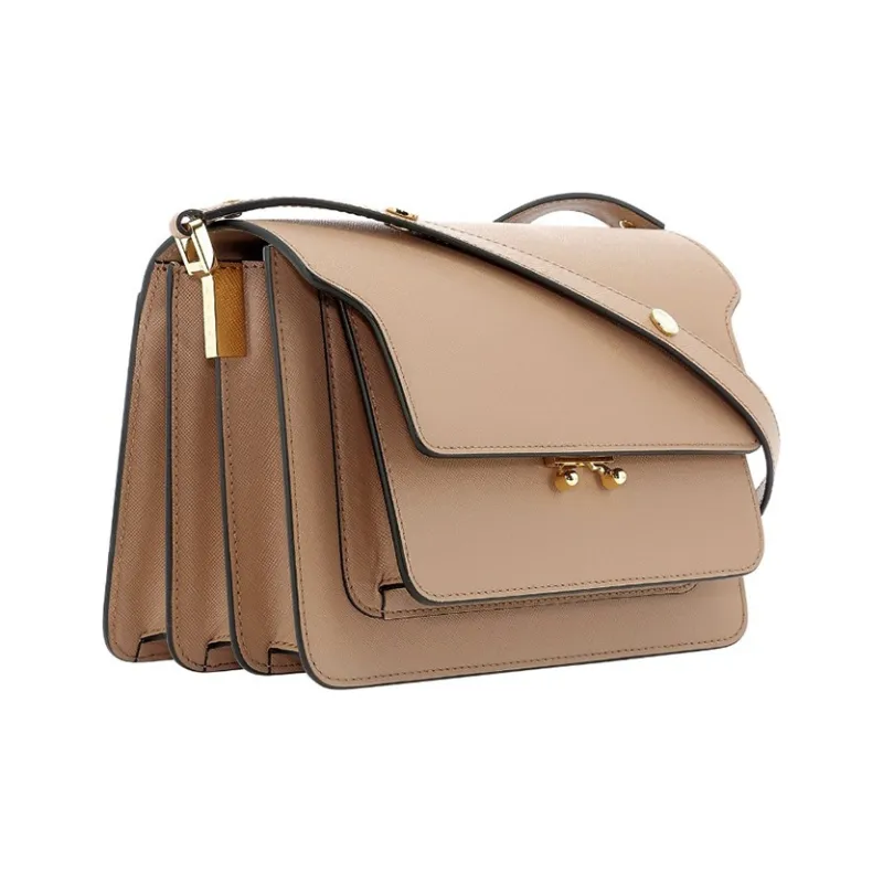 MARNI Trunk Foldover Shoulder Bag-1