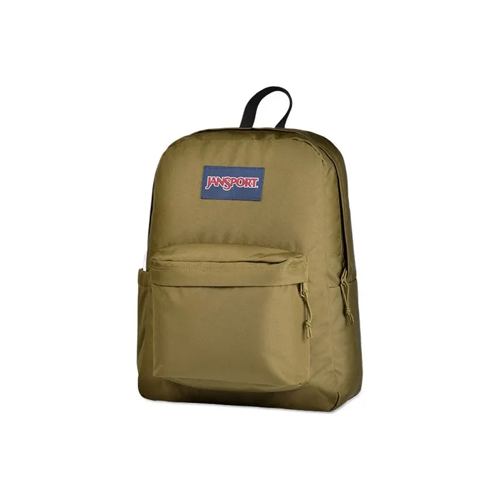 JanSport Polyester Backpack Regular Unisex Dark Army Green-1