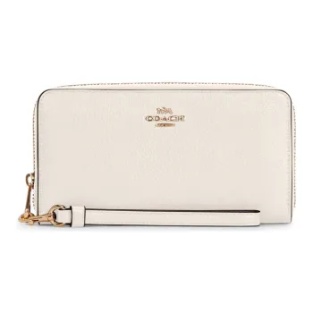 COACH Leather Wallet Women's White