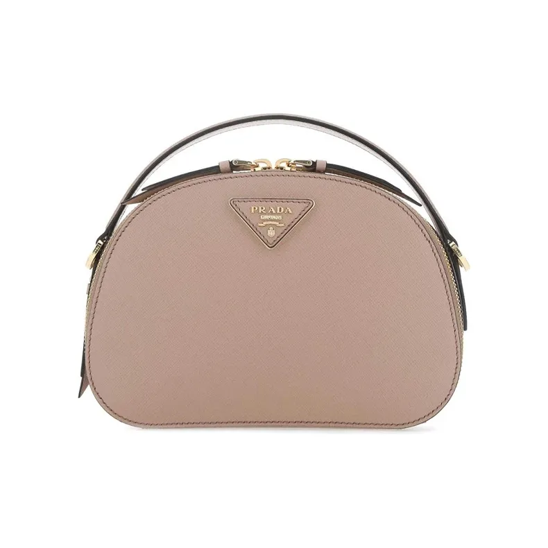PRADA Nylon Blend Fabric Crossbody Bags Handbags Unisex Khaki-0