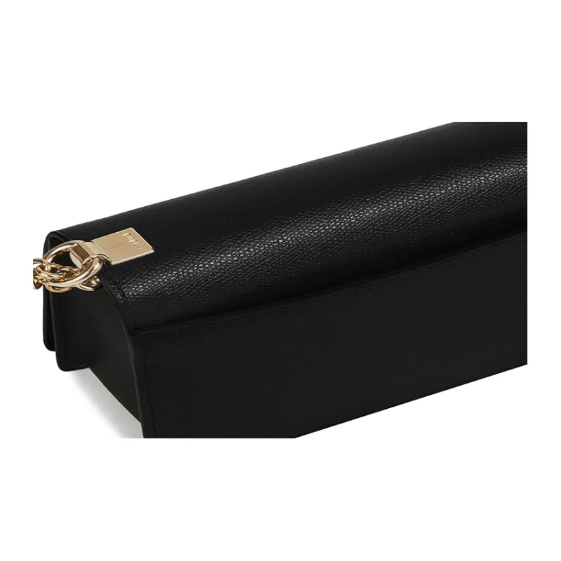 Furla Mimi Collection Cow Leather Shoulder Bag, Crossbody Bag Mini Women's Black-2