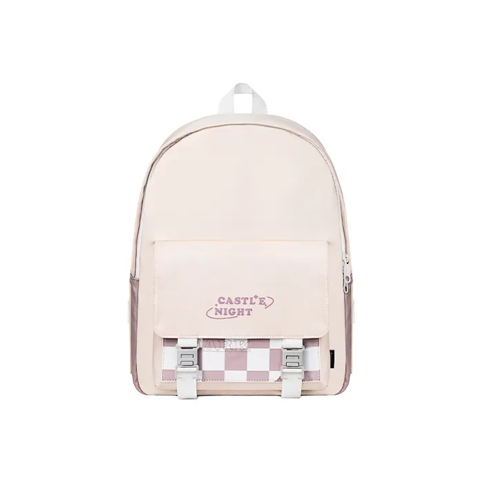 MR.ACE HOMME Nylon Fabric Backpack Regular Women's Black-4