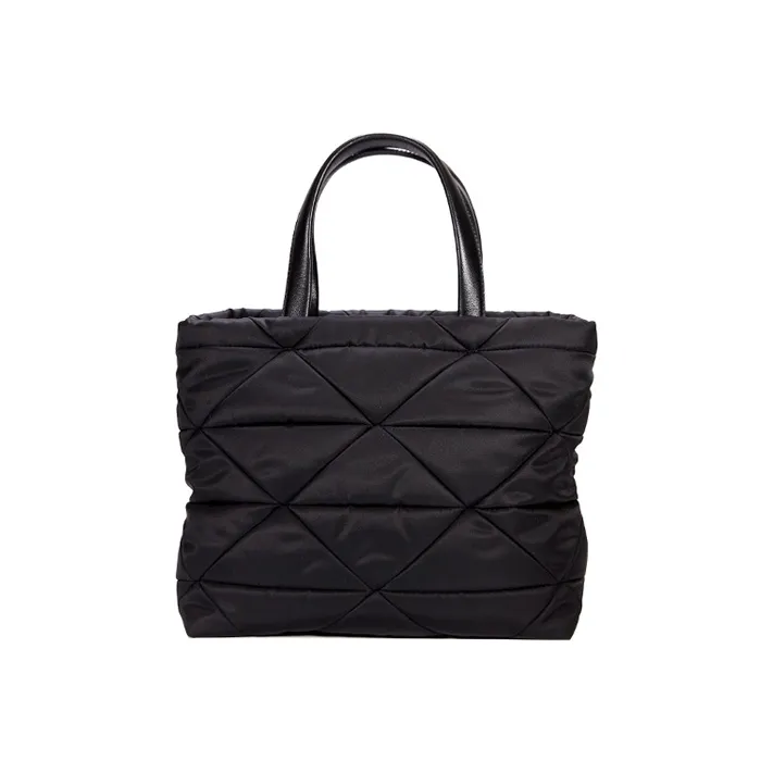 PRADA Filled Nylon Tote Bag, Shopping Bag, Shoulder Bag, Crossbody Bag, Handbag Women's Black-1