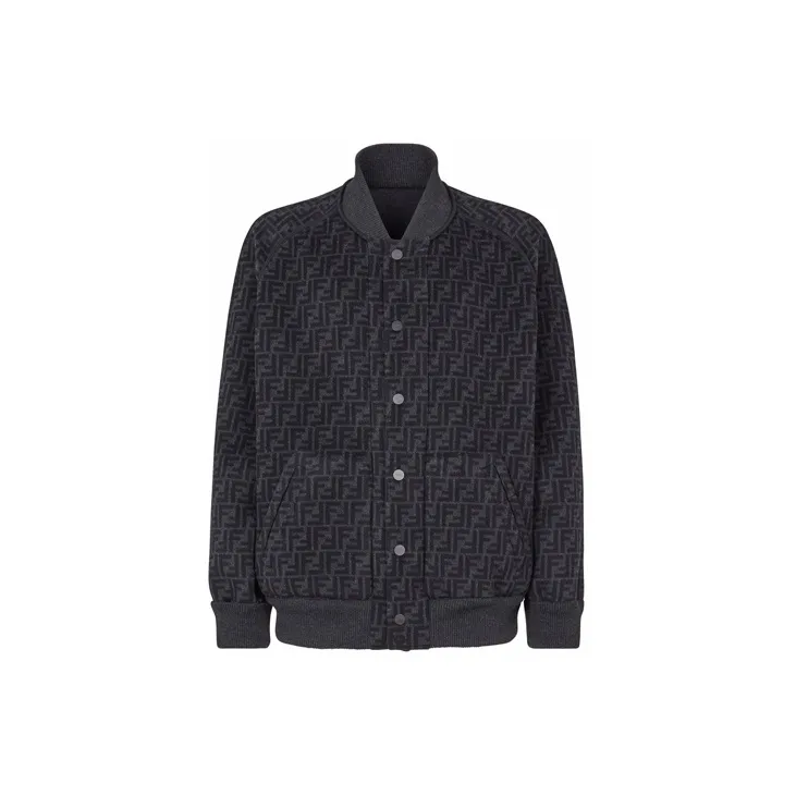 FENDI Jackets Coats Men's Black-1
