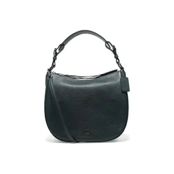 COACH Sutton Leather One Shoulder Crossbody Bag, Handbag Large Size Women's Jasper