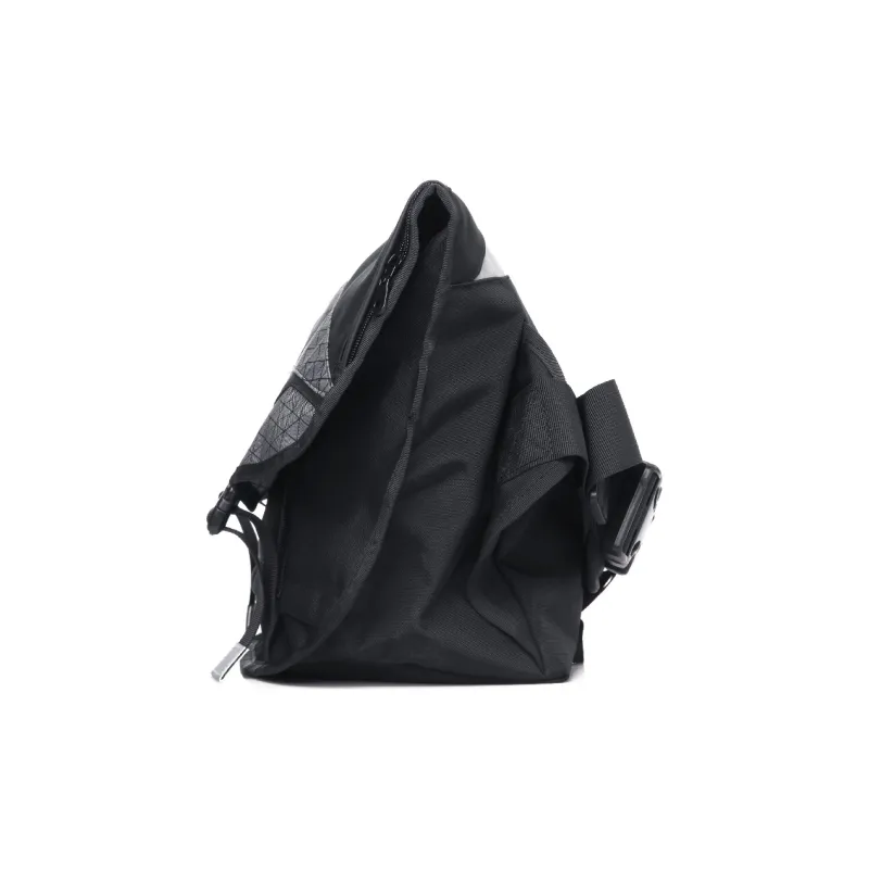 COMBACK Polyamide Shoulder Bag, Crossbody Bag Tubas Black/Gray/Blue-3
