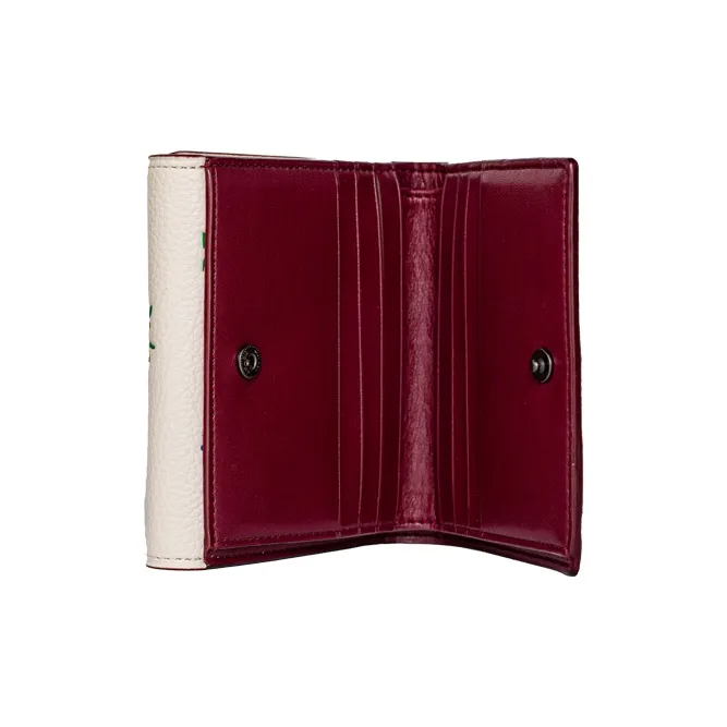 COACH Leather Clutch Envelope Bag Coin Purse Wallet Regular Women's White-2