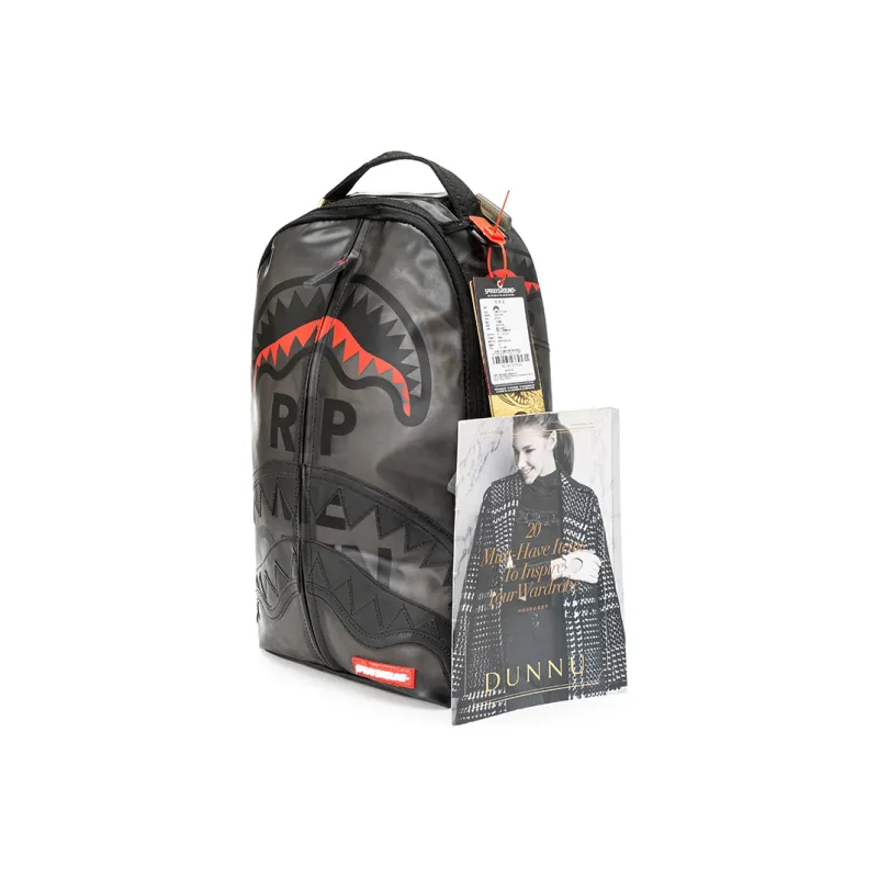 SPRAYGROUND PVC Laptop Backpack Large Size Men's Black-1