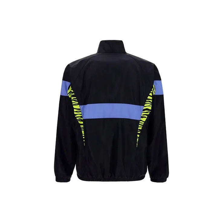 MOSCHINO Panelled Zebra Windbreaker-1