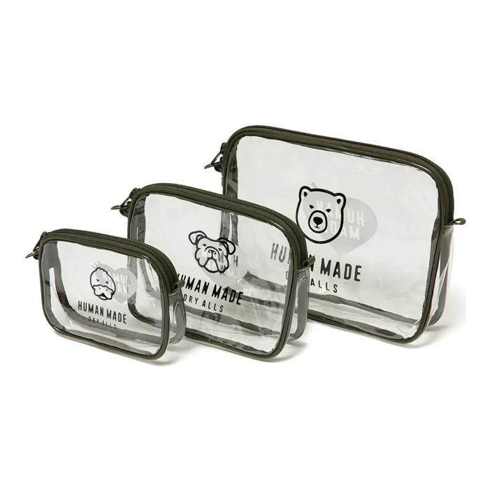 HUMAN MADE PVC Shoulder Bag, Crossbody Bag Trumpets Unisex Transparent-2