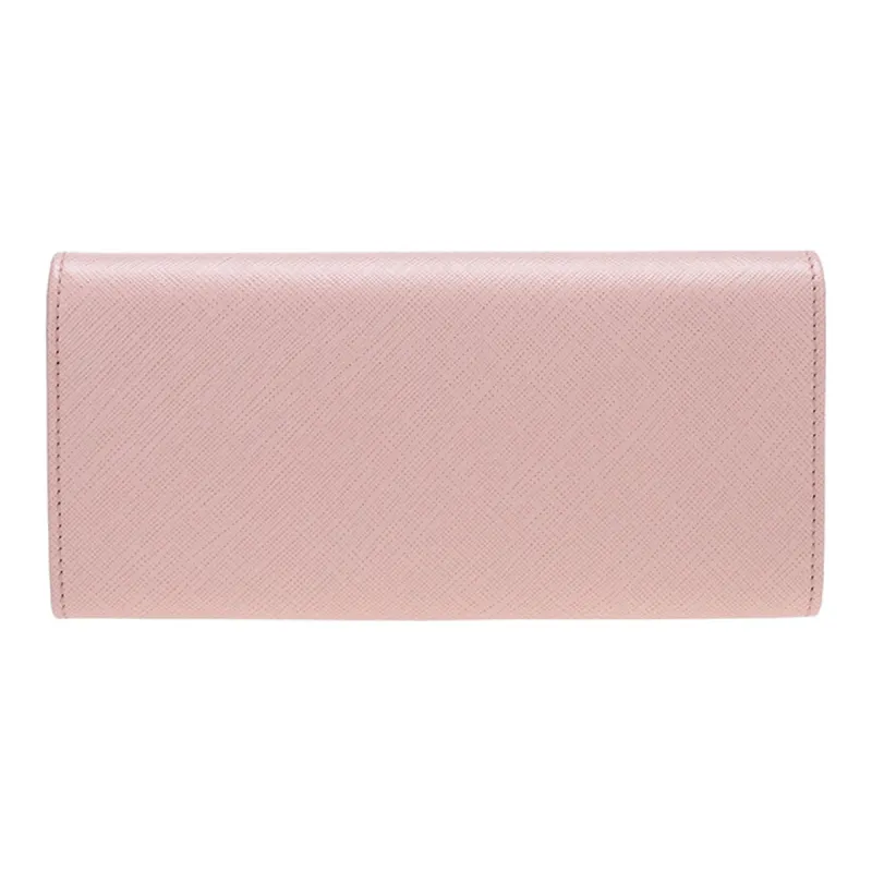 FERRAGAMO Cow Leather Wallet Women's Cotton Candy Pink-2