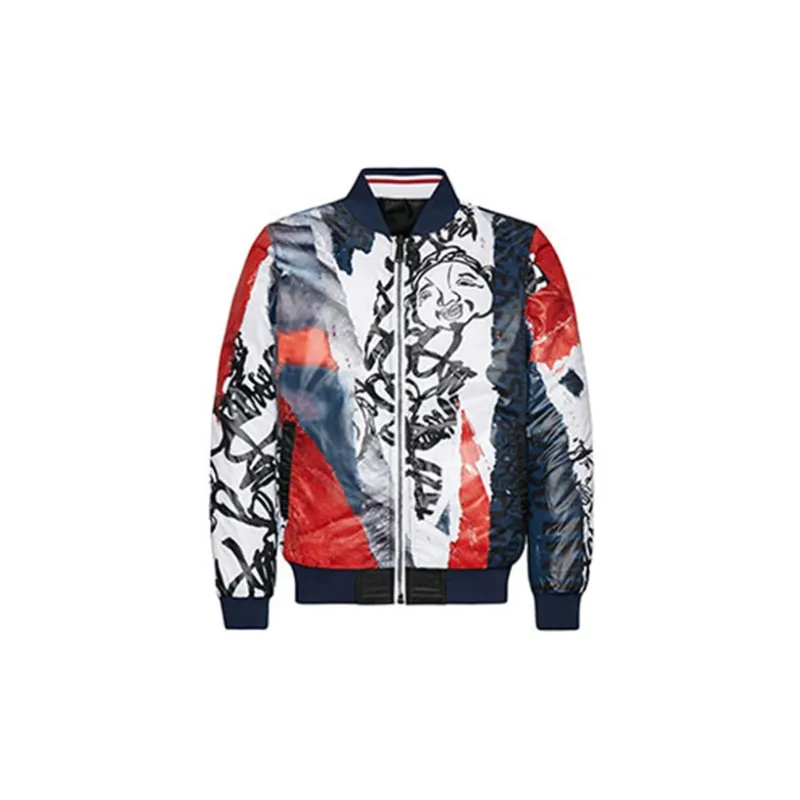 EVISU Loose Fit Moderate Reversible Jacket Men's Multicolor-1