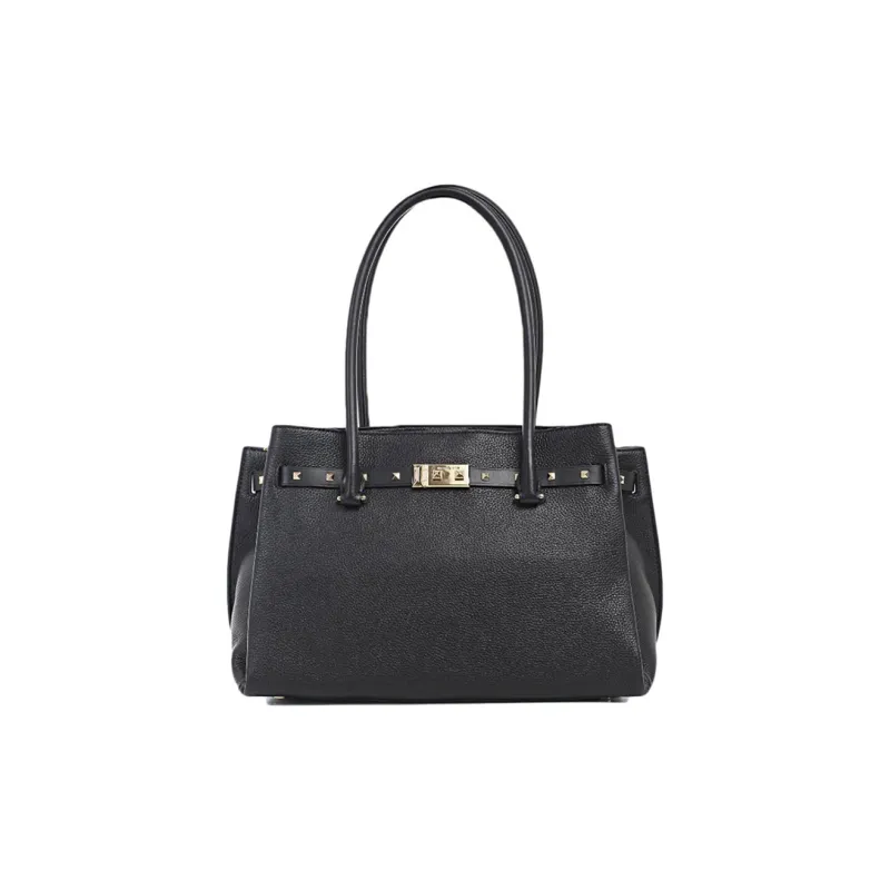 MICHAEL KORS MICHAEL KORS Handbag Collection MK Addison Leather One Shoulder Handbags Large Size Women's Black-0