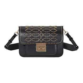 MICHAEL KORS Sloan Leather Shoulder Bag Crossbody Bag Regular Women's Black