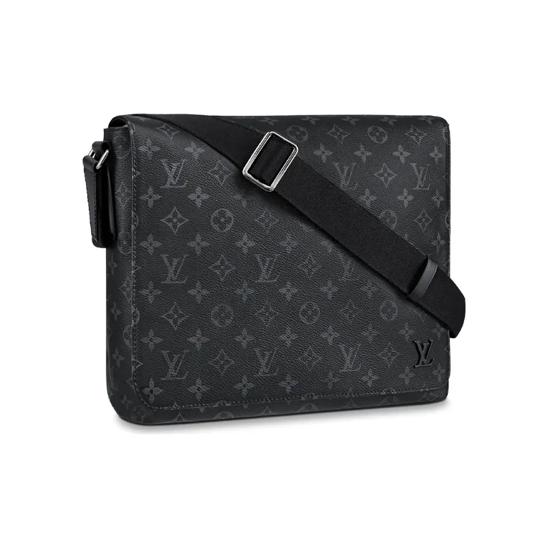LOUIS VUITTON District Monogram Eclipse Mm Black-0