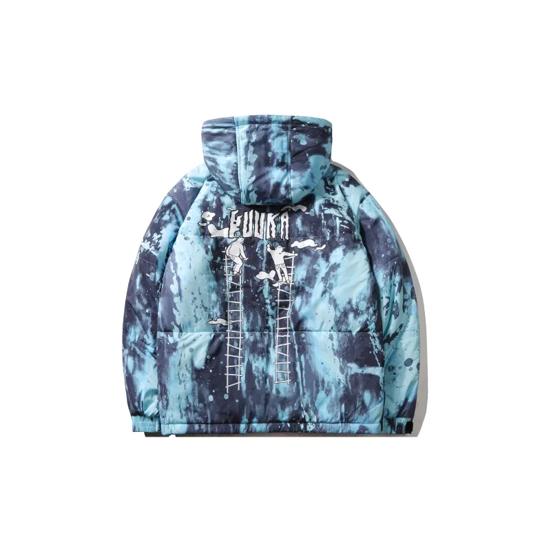 Guuka Puffer Jacket Unisex Blue-1