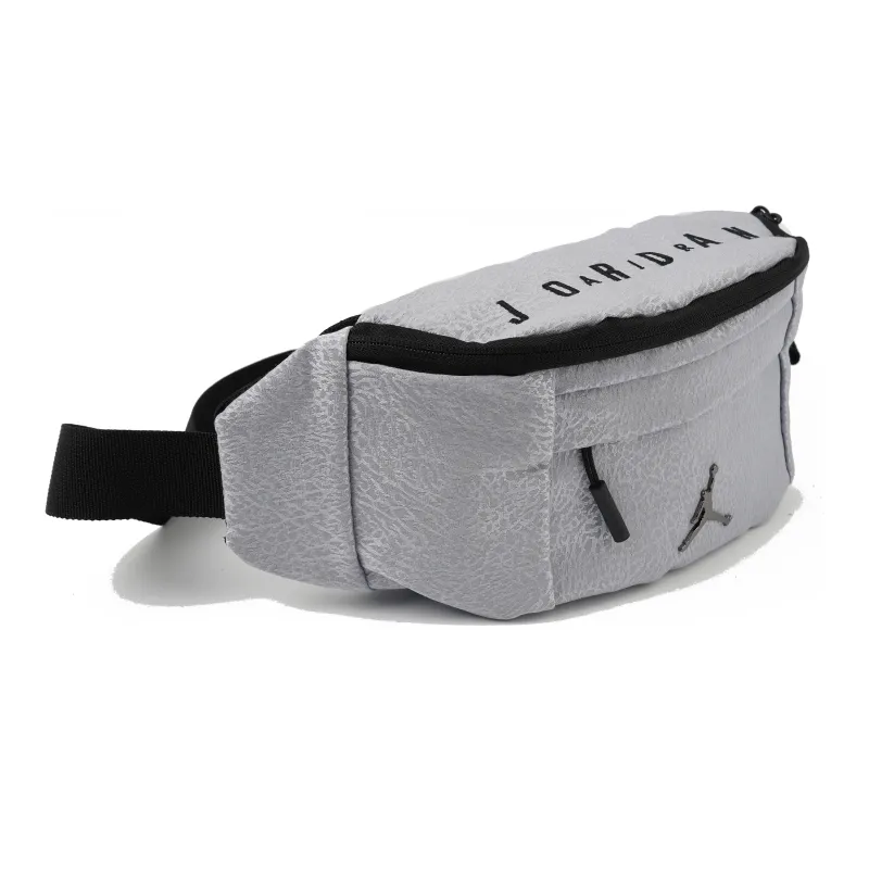 Jordan Polyester Sling Bag Crossbody Bag Fanny Pack Regular Unisex Gray-1