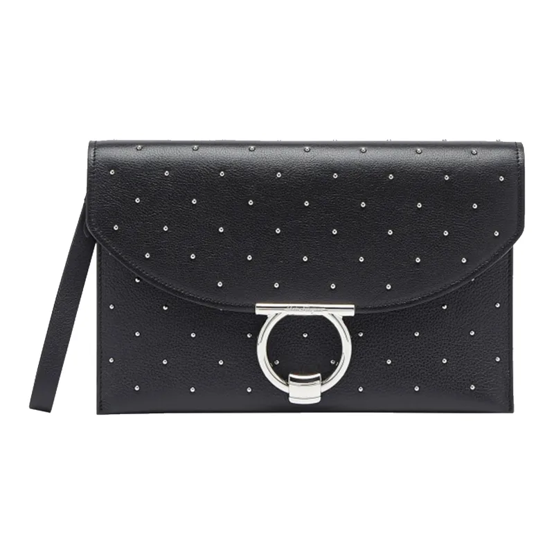 Ferragamo Gancini Clutches-0