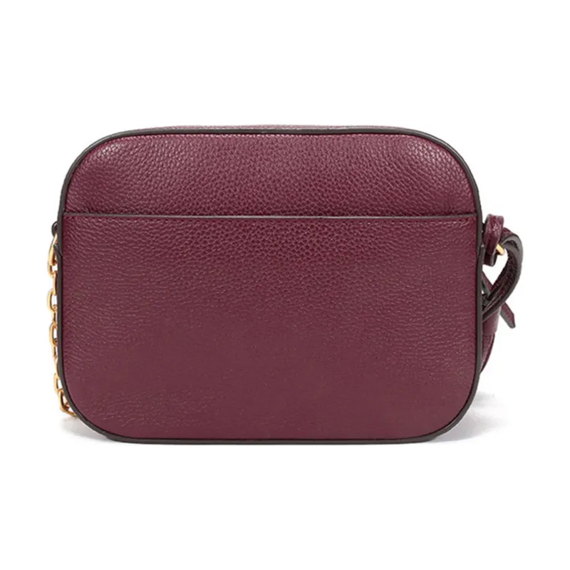 TORY BURCH McGraw Cow Leather Camera Bags Crossbody Bag Shoulder Bag Women's Dark Red-3