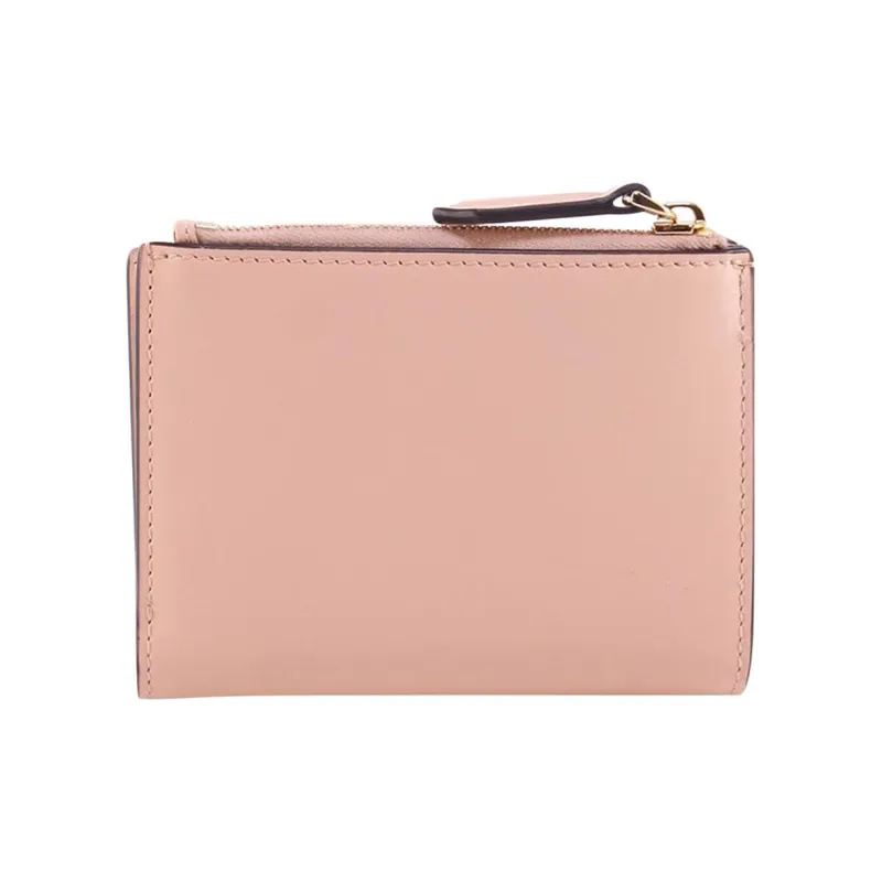FENDI Leather Wallet Women's Pink-1