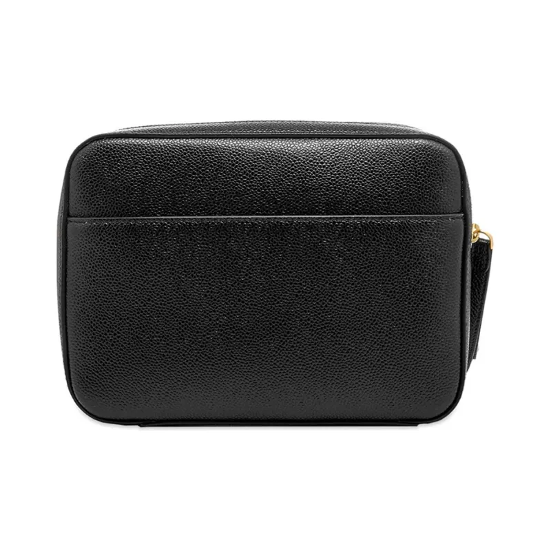 THOM BROWNE· Pebble Leather Clutch Men's Black-1