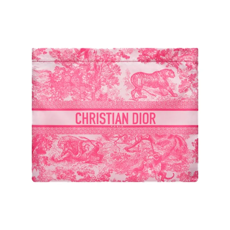DIOR Technical Fabric Clutch Regular Women's Pink Peony-0