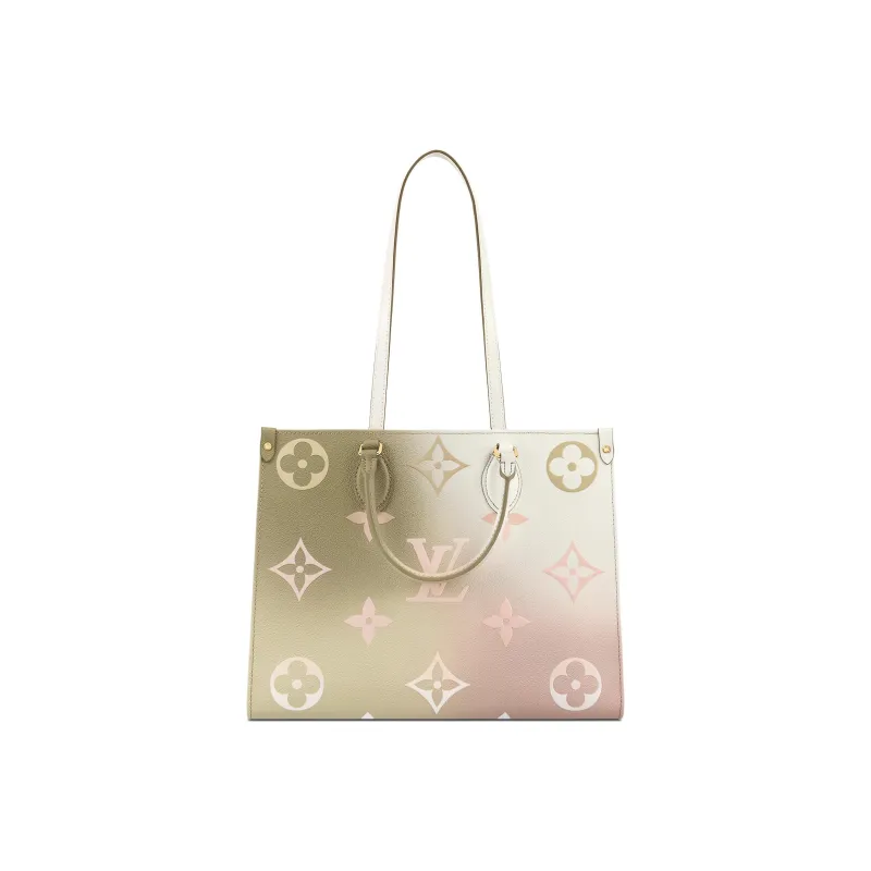LOUIS VUITTON Onthego Mm Sunset Kaki-2