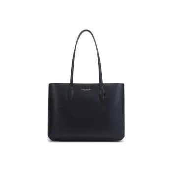 Kate Spade All Day Cow Leather Combo Bag Tote Bag Shopping Bag Shoulder Bag Large Size Women's Black