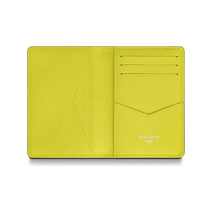 LOUIS VUITTON Pocket Organizer Monogram Bahia Yellow-3